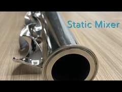 フランジを付けたようになるEpoxy-Coated明確で静的なミキサーを終える