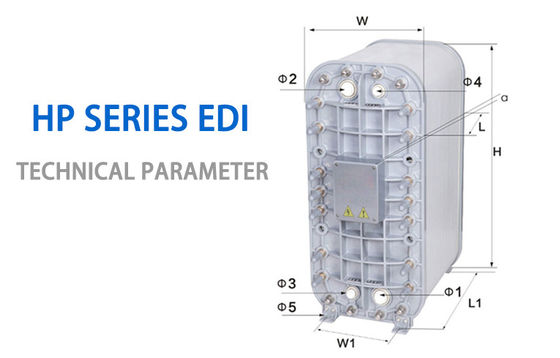 WWTP Reverse Osmosis 4T EDI Water Treatment System