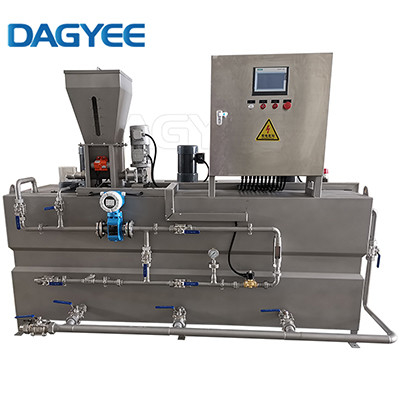 500LPH Polymer Preparation PAM Metering Make Up Systems
